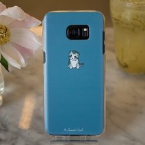LG 벨벳 고양이 스코티쉬폴드 젤리케이스.프디케