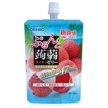 일본 오리히로 곤약 젤리 스탠딩 리치맛 130g 16개