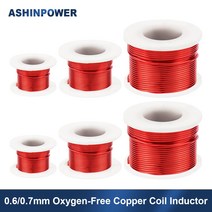 조합스피커 1Pcs 코일 인덕터 0.7mm 0.1-2.0MH DIY 스피커 크로스 오버 무산소 구리 주파수 분배기 공기 코, 15 0.7mm 1.5MH