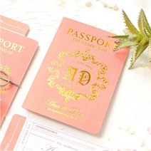 200 개/몫 청첩장 여권 및 티켓 초대장 맞춤