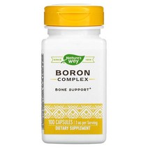 Nature's Way Boron Complex 3 mg 100 Capsules, One Color, One Size