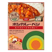오츠카 식품 본 카레 베지 스파이 시트 마토 카레 매운 입 180g × 5 개 동물성 원료 미사용 레인지 조리 대응 콩 야채 국산 당근 사용 국산 양파 사용, 【스파이 시트 마토 카레 매운 입】 180g×5개