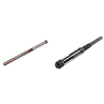 2 개 고속 스틸 스트레이트 샹크 핸드 리머 85mm 및 171 mm, 하나, 보여진 바와 같이