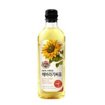 백설 해바라기유, 900ml, 2개