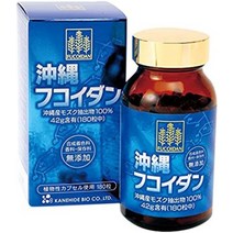 오키나와 후코이단 해초 모즈쿠 추출 건강 서플리먼트 180정 30일분, 1개, 오키나와 후코이단 180정