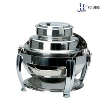 원형 습워머 차핑디쉬 JH-089 알콜용18호-금장