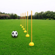 리바운드 훈련 장비 풋살 축구 리턴볼 매트 시험 폴 스네이크 런 코너 플래그 주차 리버스 파일 단일 이동, 2. 杆子底座各8个高15米