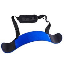 홈트 yxtc arm blaster biceps and triceps isolator bomber curl Perfect builder for muscle 팔 홈 체육관 운동, 푸른