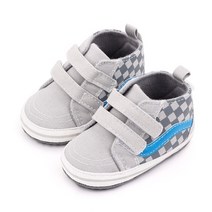 신생아 아기 신발 첫걸음 첫돌 보행기화 베이비 걸음마 보이즈 슈즈 Pre-Walker Soft Sole Pram Shoes 봄/가을 캔버스 스니커즈 Bebes Trainers C