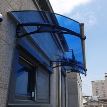 캐노픽스 650x1200 렉산공사 주차장 출입구 창문 현관 데크 테라스 캐노피 시공점, 블루, 블랙, 은백색(기본색상)