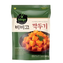 CJ더마켓 집반찬 집밥 가정식 자취템 탑티어 비비고 깍두기 배추 총각 열무 국산 업소용 김치 500G, 25개