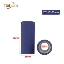 목공기계 목공 부품 수입 재료 공급 롤러 26x16x60mm 기계 부품 고무 가장자리 밴딩 2 개, 01 26X16X60mm