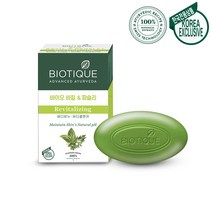 바이오티크 바질앤파슬리 천연 비누 75g 10개 구성, 바질앤파슬리 비누 75g 10개입