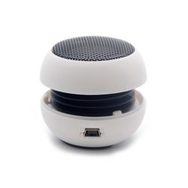 스피커 pc 사운드 블루투스 게이밍 휴대용 햄버거 미니 Mp3 음악 플레이어 야외 3.5mm 유선 박스 컴퓨터 전화에 대 한, 02 WHITE