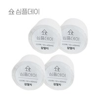 심플데이 감열라벨지 50x40mm 4롤 2400매