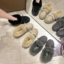벨모아 퍼 리본 단화 DS0190