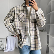 클라쓰업 / 마일드 울체크셔츠 남방 - 2color