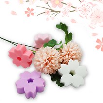 [점빵] 천연 수제비누 벚꽃 올리브 비누 2구세트 55g x 2구, 라벤더x라벤더