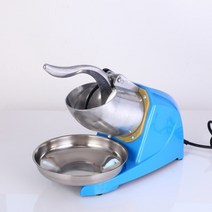 슬러시기계 빙수 얼음 아이스크림 전기 분쇄기 스무디 면도기 스노우 콘 아이스 블록 기계, 블루 2 블레이드, 우리를