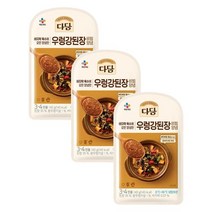 CJ 다담 우렁강된장 비빔 양념 된장찌개 집된장 홈쿡 장 140g 3개 1세트, 14세트
