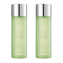 보습케어 김정문알로에 큐어 모이스트 카밍 토너 130ml 1+1(1313599), (무료배송)김정문알로에 큐어 모
