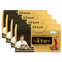 김오곤원장의 녹용홍삼보 4박스(70ml x 120포), 70ml, 120포