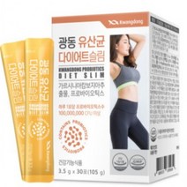 광동생활건강 광동 유산균 다이어트 슬림 3.5g x 60포, 상세페이지 참조