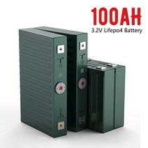 리튬 인산철 배터리 셀 배터리팩 리튬이온배터리 대용량 3.2v 100ah sinopoly lifepo4 철 인산염 diy 태양 캠핑카 요트 태양 rv, 64개