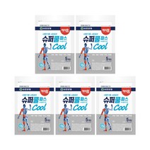 유한양행 [본사직영] 해피홈 슈퍼쿨파스 카타플라스마 5매, 5개입, 5개