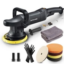 700W 자동차 연마 기계 DA 6 인치 21mm 궤도 듀얼 액션 자동 폴리 셔 가변 속도 샌더 버핑 왁싱 기계, 220 볼트 230 볼트, Only polisher