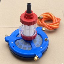 농약교반기 농업용 믹서 분무기 플런저 펌프 타작기 흡입관 자동 혼합 비료 여과기, (12)블루빅믹서+필터+5m관