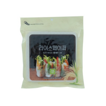 사각 라이스페이퍼 16cm, 2개, 280g