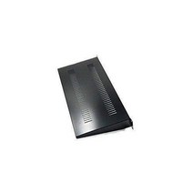 RAISING ELECTRONICS 캔틸레버 서버 선반 선반 랙 마운트 19인치 1U 8인치(210mm) 깊은 알루미늄, 검은색, 한 사이즈