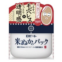 (일본 직배송) 로제트 워시오프 쌀겨 팩 150g, 1개, 1개