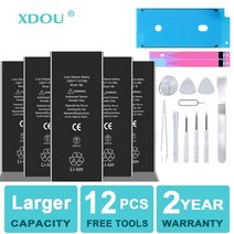 배터리 고용량 전화 iphone 호환5S 5 6S 6 7 8 Plus X SE SE2 XR XS 11 12 13 Mini Pro Max 교체 용 4 4S 도구, [23] For iphone 호환12 Pro