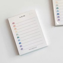 스터디플래너 다이어리 한국어 인 귀여운 다채로운 구름 할 목록 롱 스케줄러 수첩 86, 화려한 구름