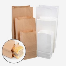 붕어빵봉투 각대봉투 무지종이봉투, 대 - 화이트