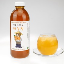 장화신은농부 매실청 매실액기스 매실원액 1L