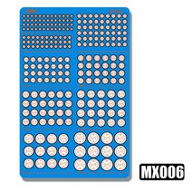 MSWZ MX001-006 금속 에칭 시트 부품 모델 수정 액세서리 어셈블리 도구 군사 DIY, 06 MX006