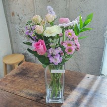 꽃정기배송 생화꽃택배 1회체험꽃가능 화훼농가 꽃경매출고 랜덤꽃다발 꽃은 언제나 옳다., M
