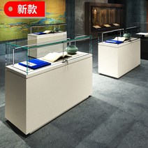 우드 쇼케이스 수납장 스팟 나무 페인트 유리 디스플레이 캐비닛 박물관 서예 및 그림 회사 제품 기업 문화 전시장, [10]