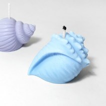 작은 바다 소라고둥 실리콘 몰드 3D 캔들 만들기 향초 양초 수제 만들기 재료 DIY