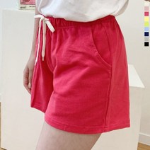 티데일리 여성용 나인컬러 미니쭈리 트레이닝 밴딩 숏팬츠 반바지