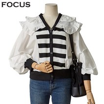 이중날개블라우스 FBS3A7PBL0040