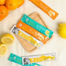 [누리원] 달콤한 과일차 제주 한라봉스틱 25g*30개, 상세 설명 참조, 상세 설명 참조