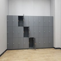 락커 사물함 락카 캐비넷 케비넷 주문제작 헬스장 사무실 골프장 병원 업소, 매립전자키, LPM화이트