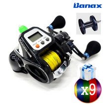 바낙스 카이젠150B 소형전동릴 라인무료제공 갑오징어 한치 쭈꾸미 문어 참돔 우럭 광어, 3.0호