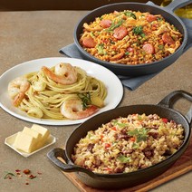 애슐리 볶음밥 8인분(케이준 4+ 버터 와규 4)+새우 감바스 파스타 2pk