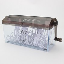 가정용 파쇄기 미니 자동 Mini A4 Paper Shredder Documents Cutting Desktop Stationery Machine for Office School