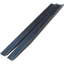 확상 지게차덧발 연장 포크 트랙터 지게발 코끼리발, 3.5톤 내경 135mmX55mm 1.5미터